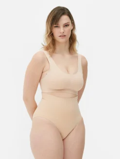 Sujetador Elástico Reforzado Sin Aros Ni Costuras