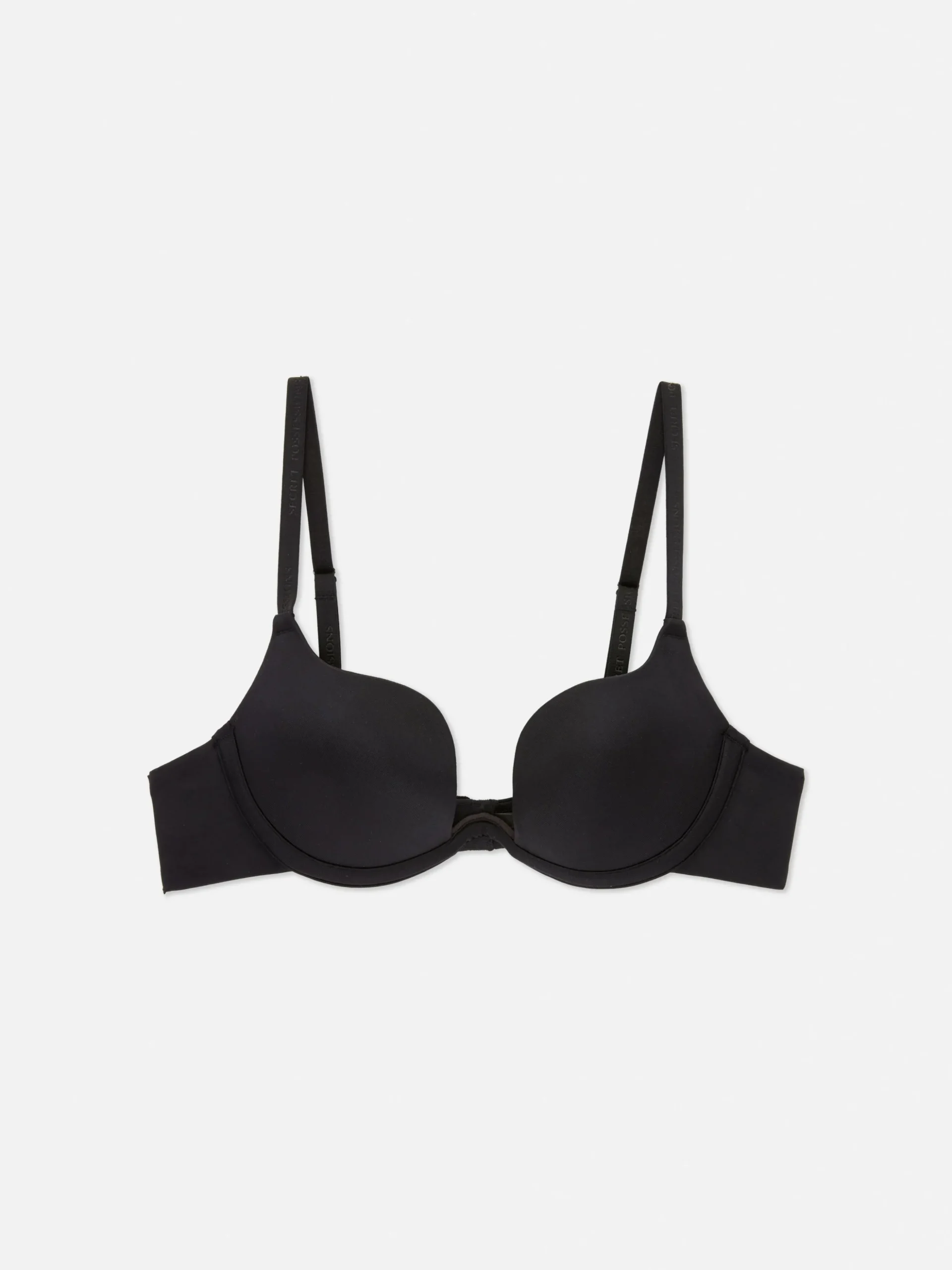 Sujetador Escotado De Un Solo Aro Continuo