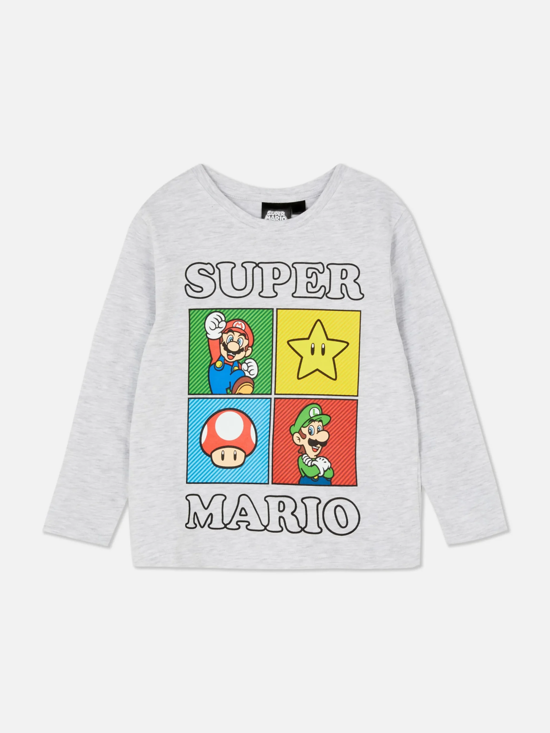 Super Mario Bros. Camiseta De Manga Larga
