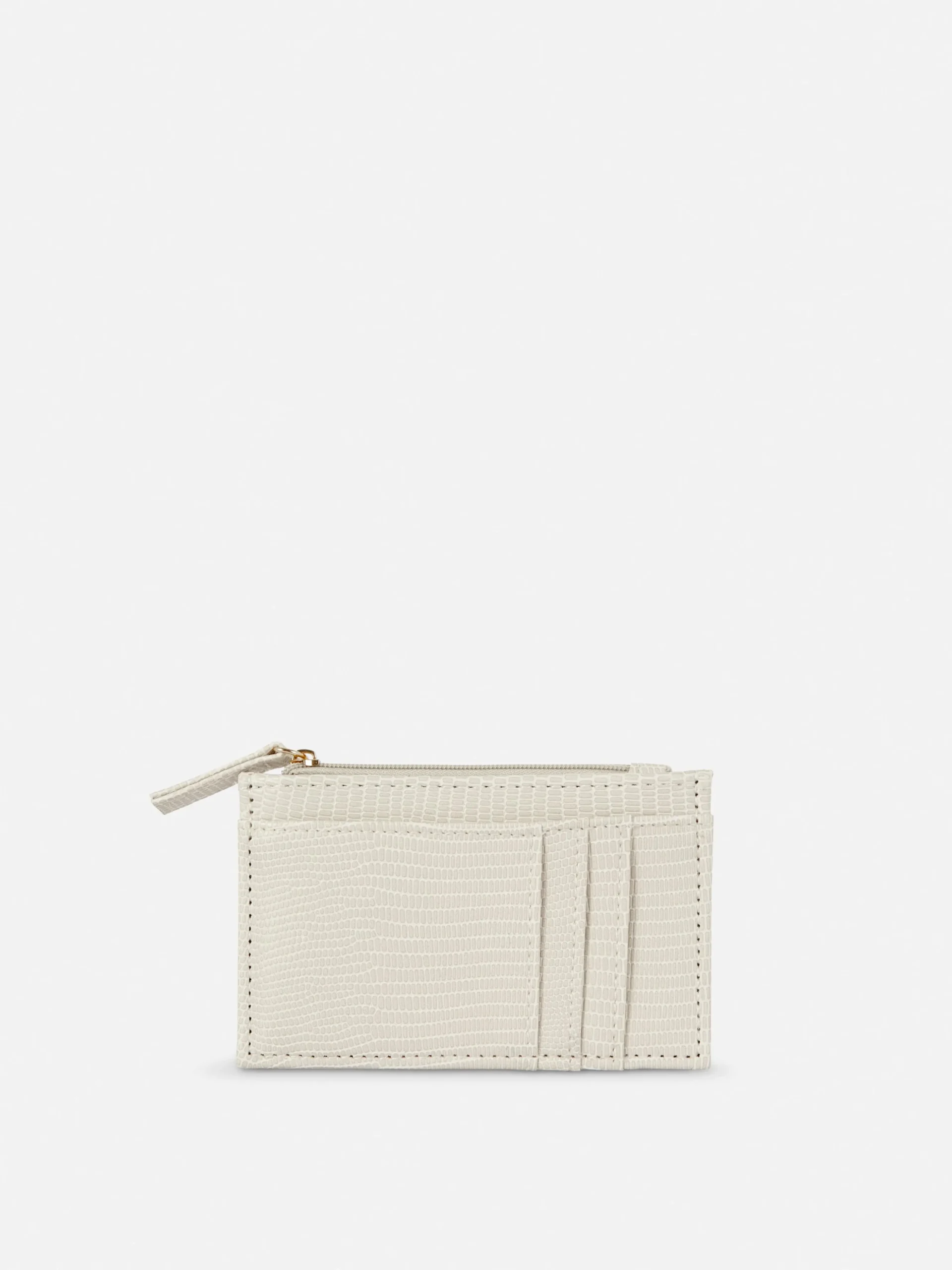 Tarjetero Con Textura De Piel De Serpiente