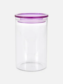 Tarro De Almacenaje De Vidrio Para La Cocina