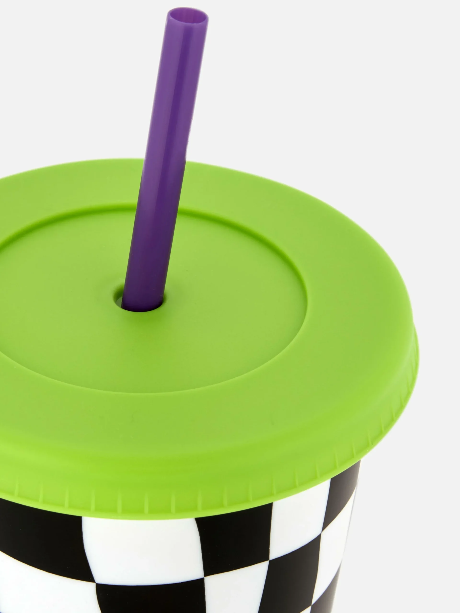 Taza Con Pajita Y Motivo De Bitelchús