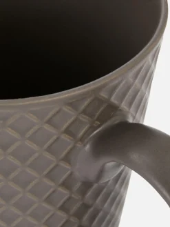 Taza De Desayuno Con Relieve