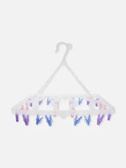 Tendedero Plegable Con 24 pinzas