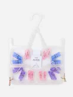 Tendedero Plegable Con 24 pinzas