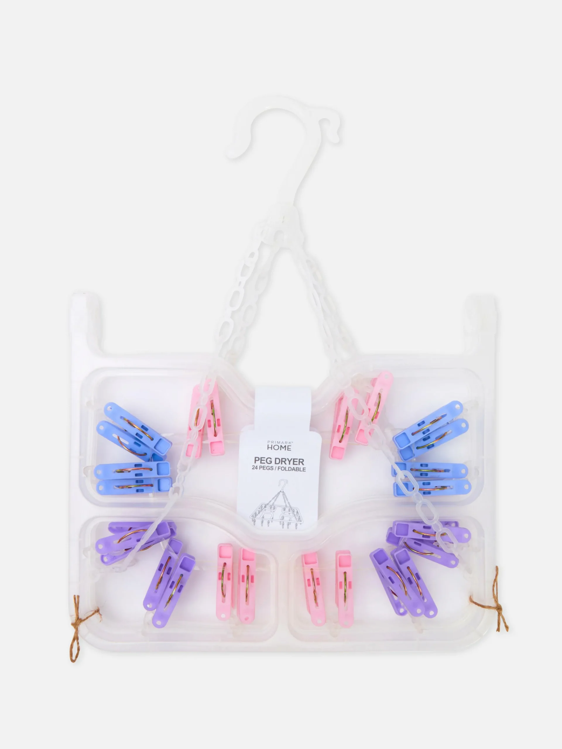 Tendedero Plegable Con 24 pinzas