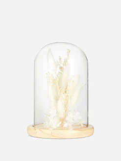 Terrario Con Flores Secas