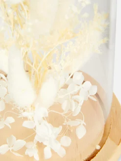 Terrario Con Flores Secas