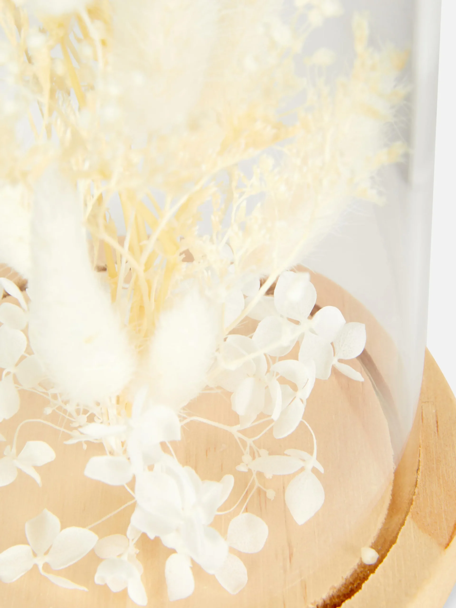 Terrario Con Flores Secas