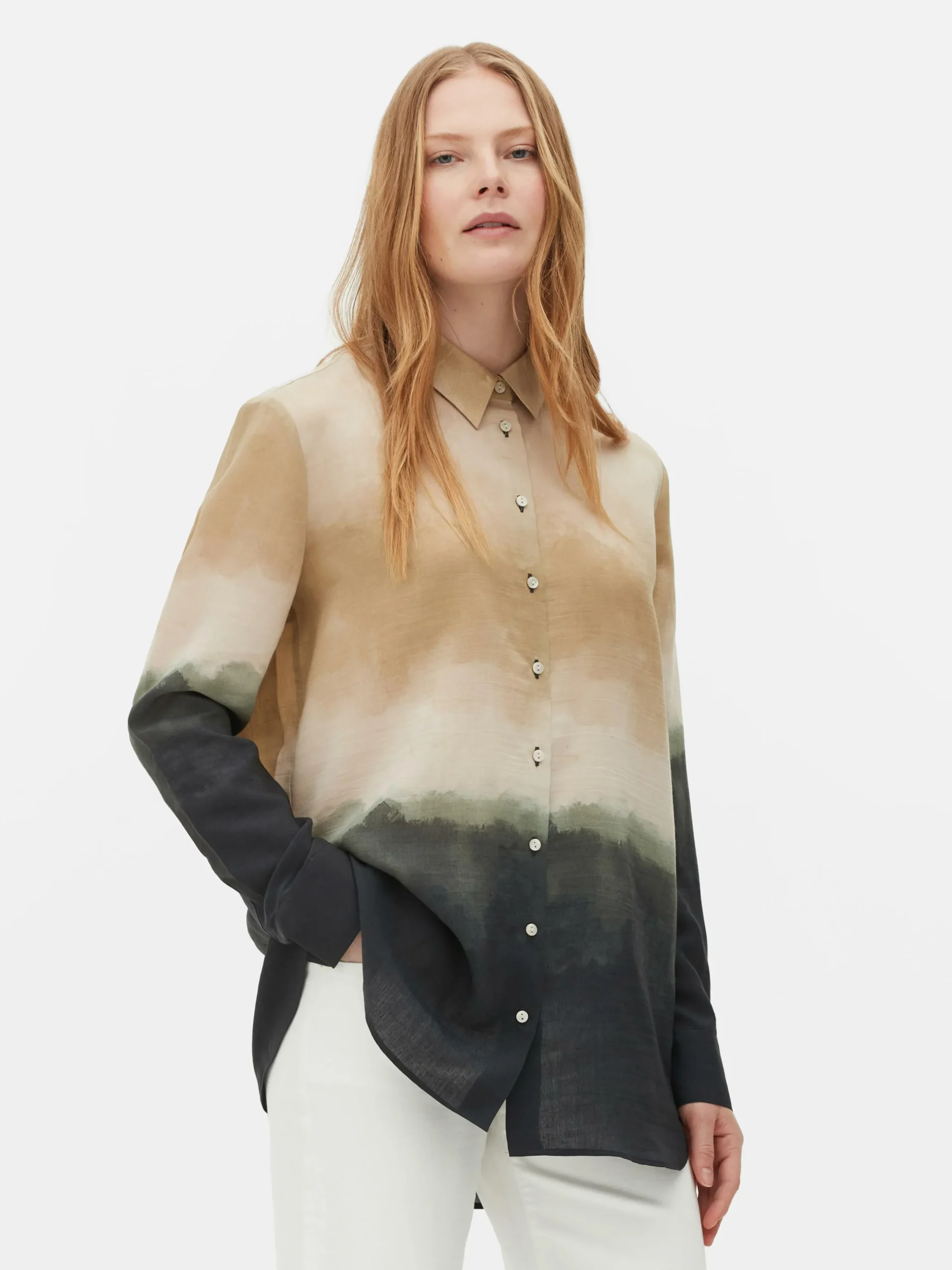 The Edit Ombré Relaxed Fit Shirt