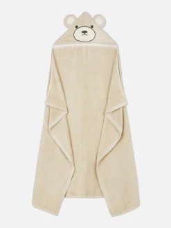 Toalla Con Capucha De Oso