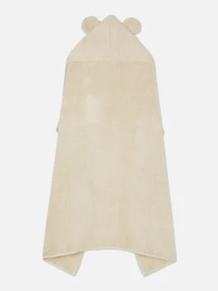 Toalla Con Capucha De Oso