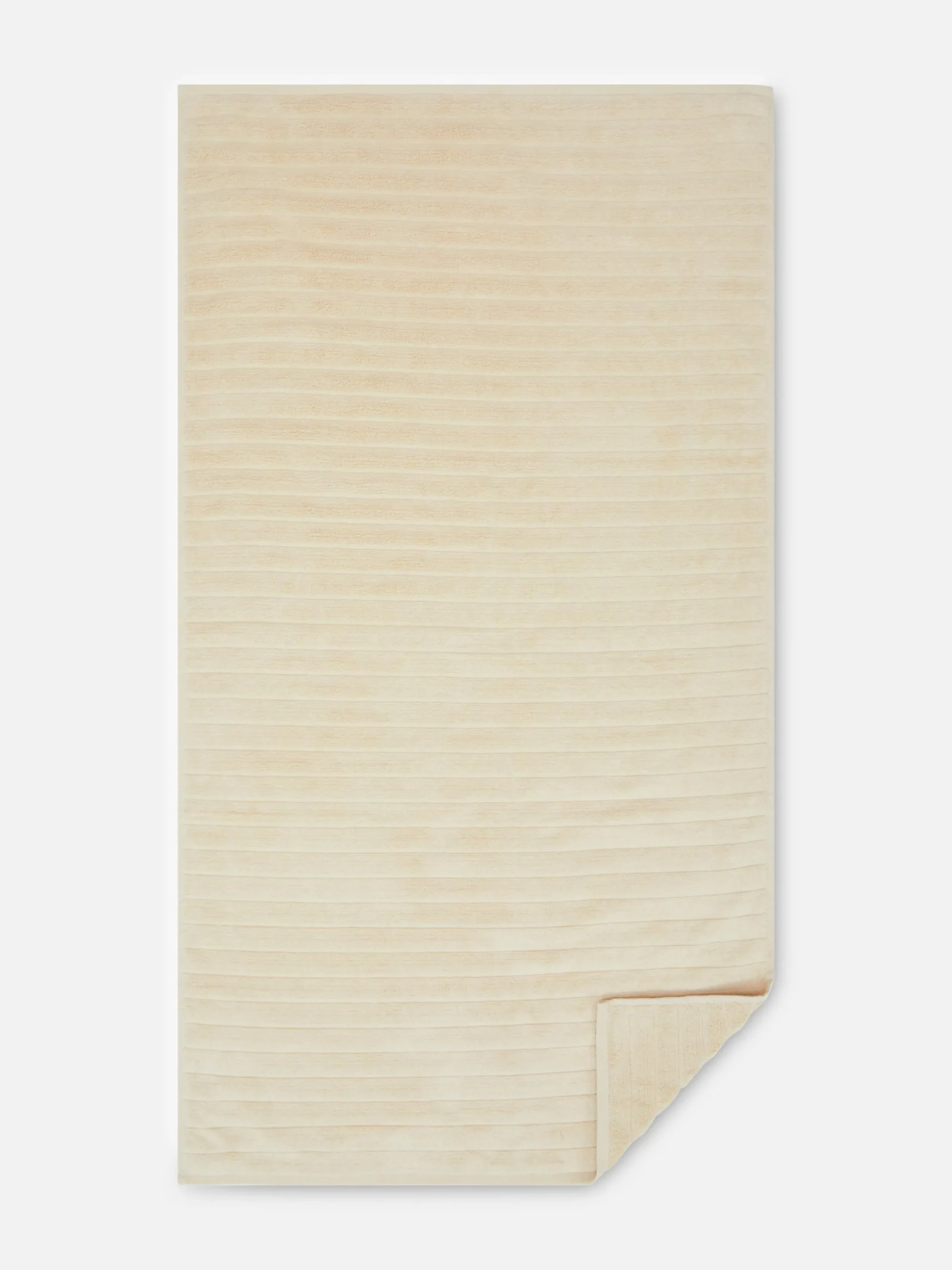 Toalla De Baño Acanalada Con Textura