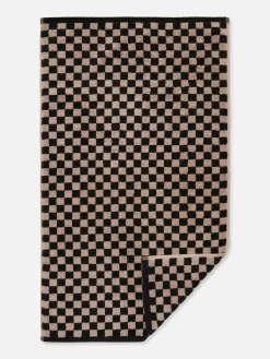 Toalla De Mano A Cuadros