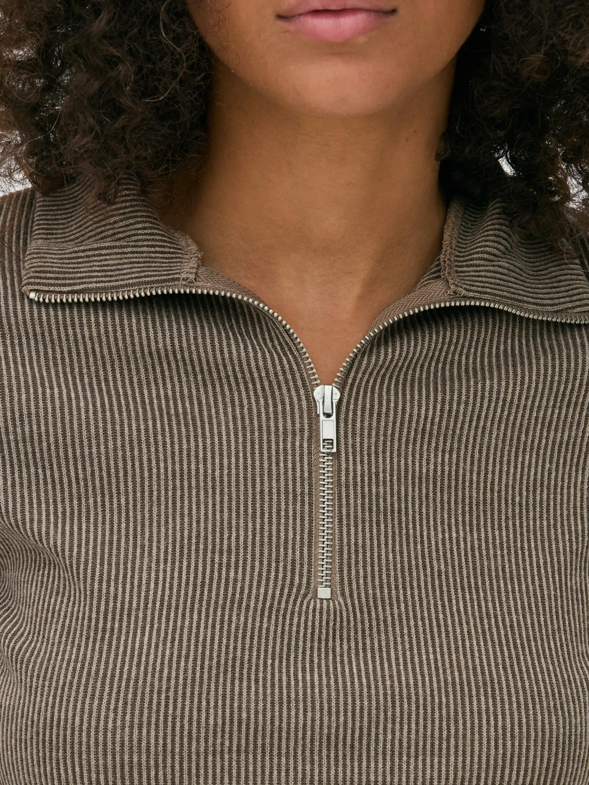 Top Con Cremallera De 1/4 Combinable