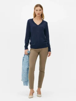 Top Con Cuello De Pico De The Edit