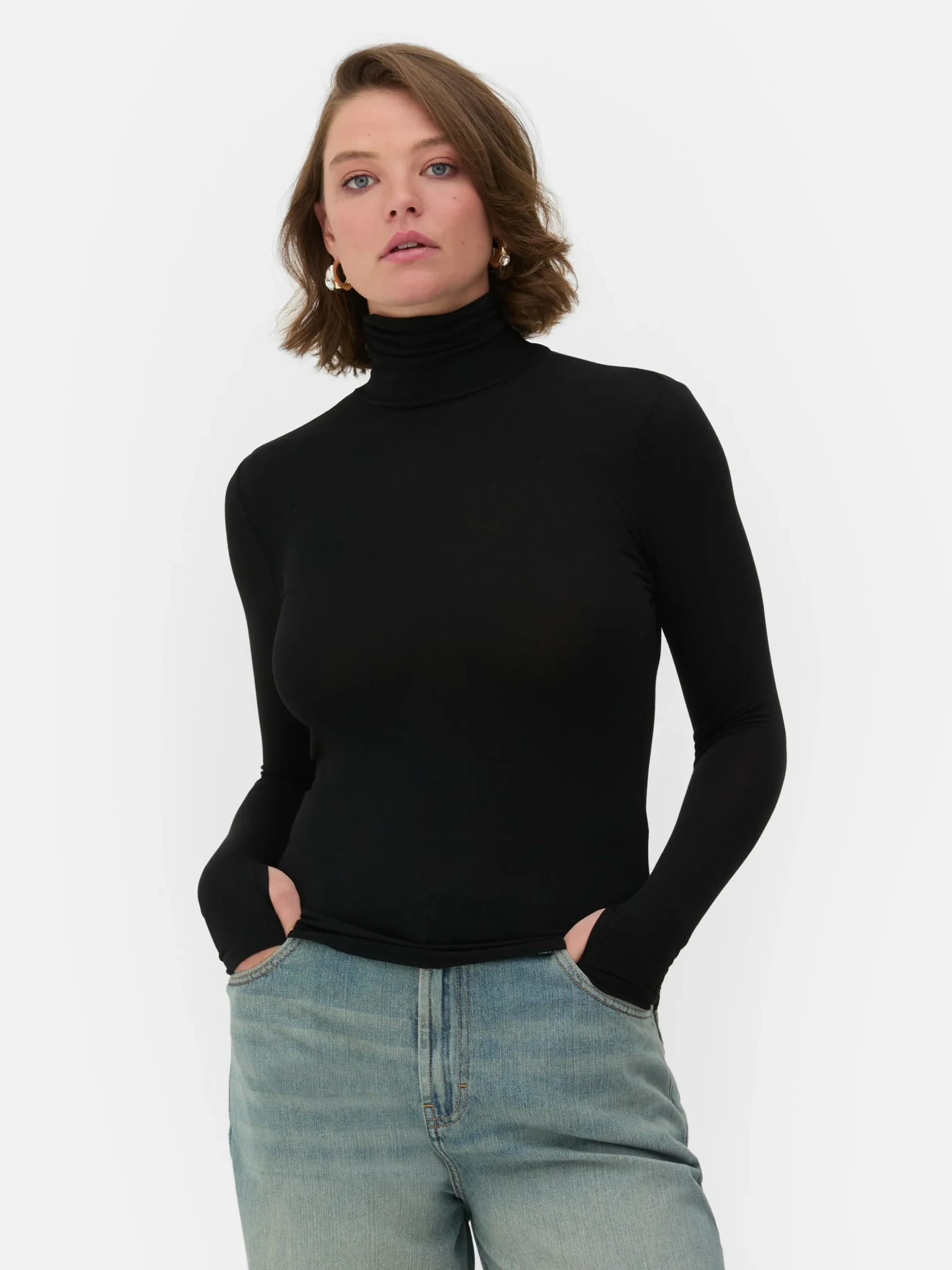 Top De Cuello Vuelto Y Manga Larga De Rita Ora