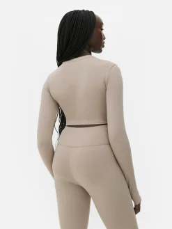 Top Deportivo Corto De Manga Larga De Rita Ora