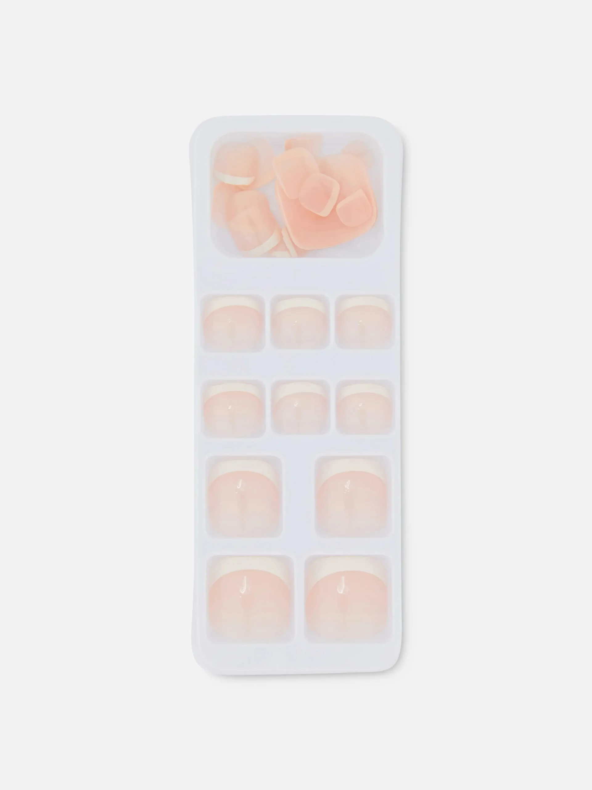 Uñas Postizas Brillantes Para Los Pies De PS...