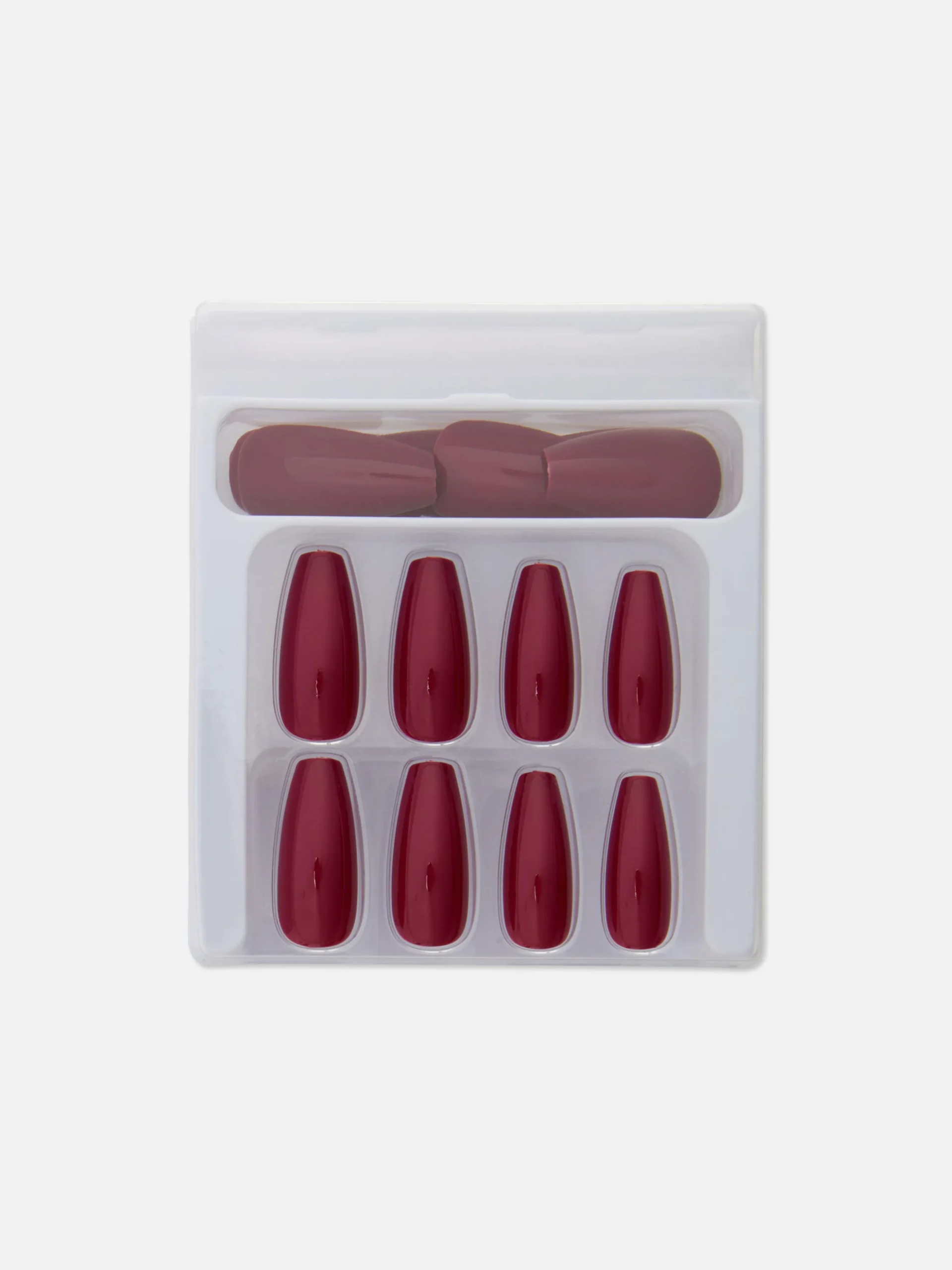 Uñas Postizas Brillantes Puntiagudas De PS...