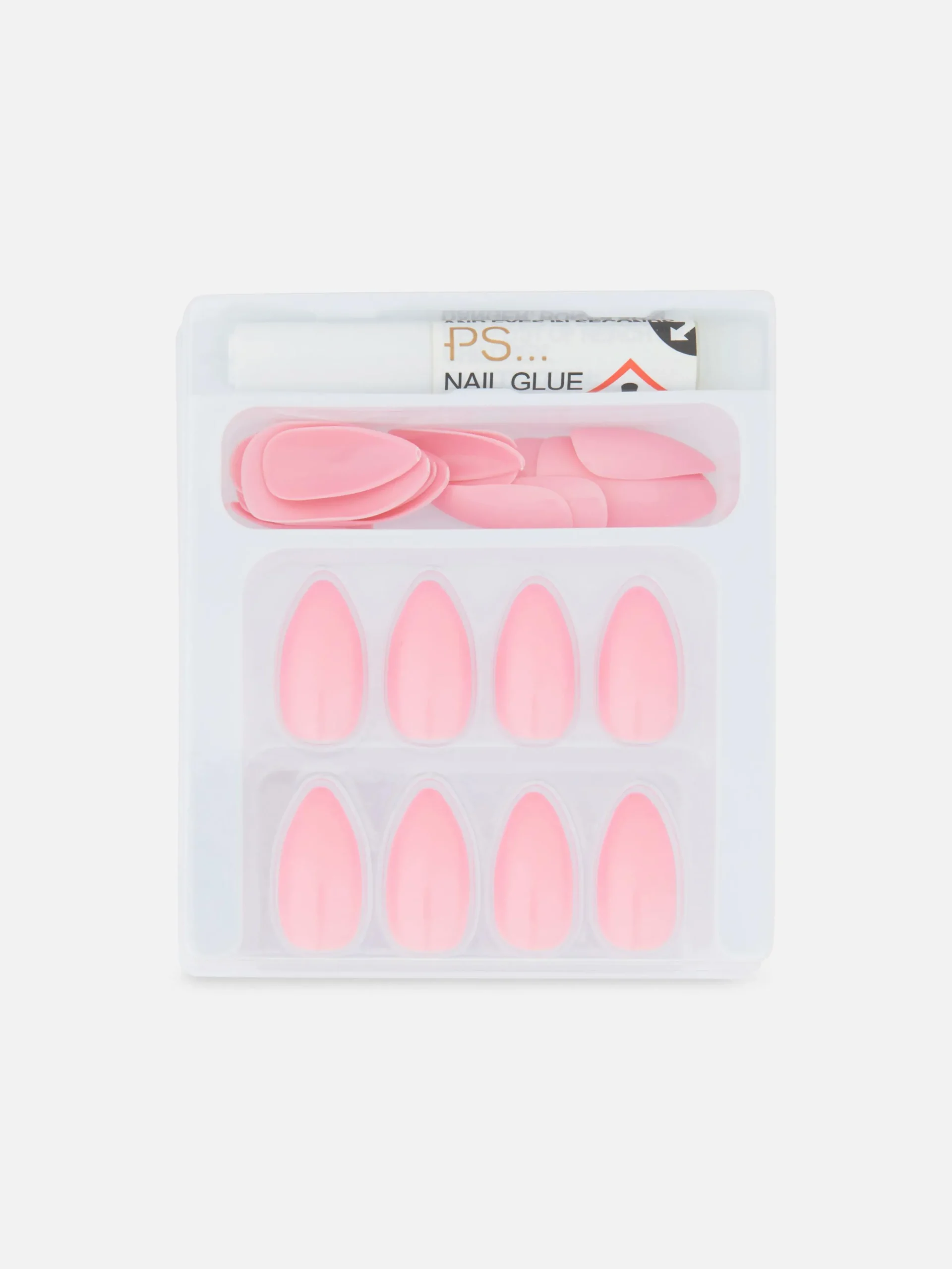 Uñas Postizas Brillantes Y Puntiagudas De PS...