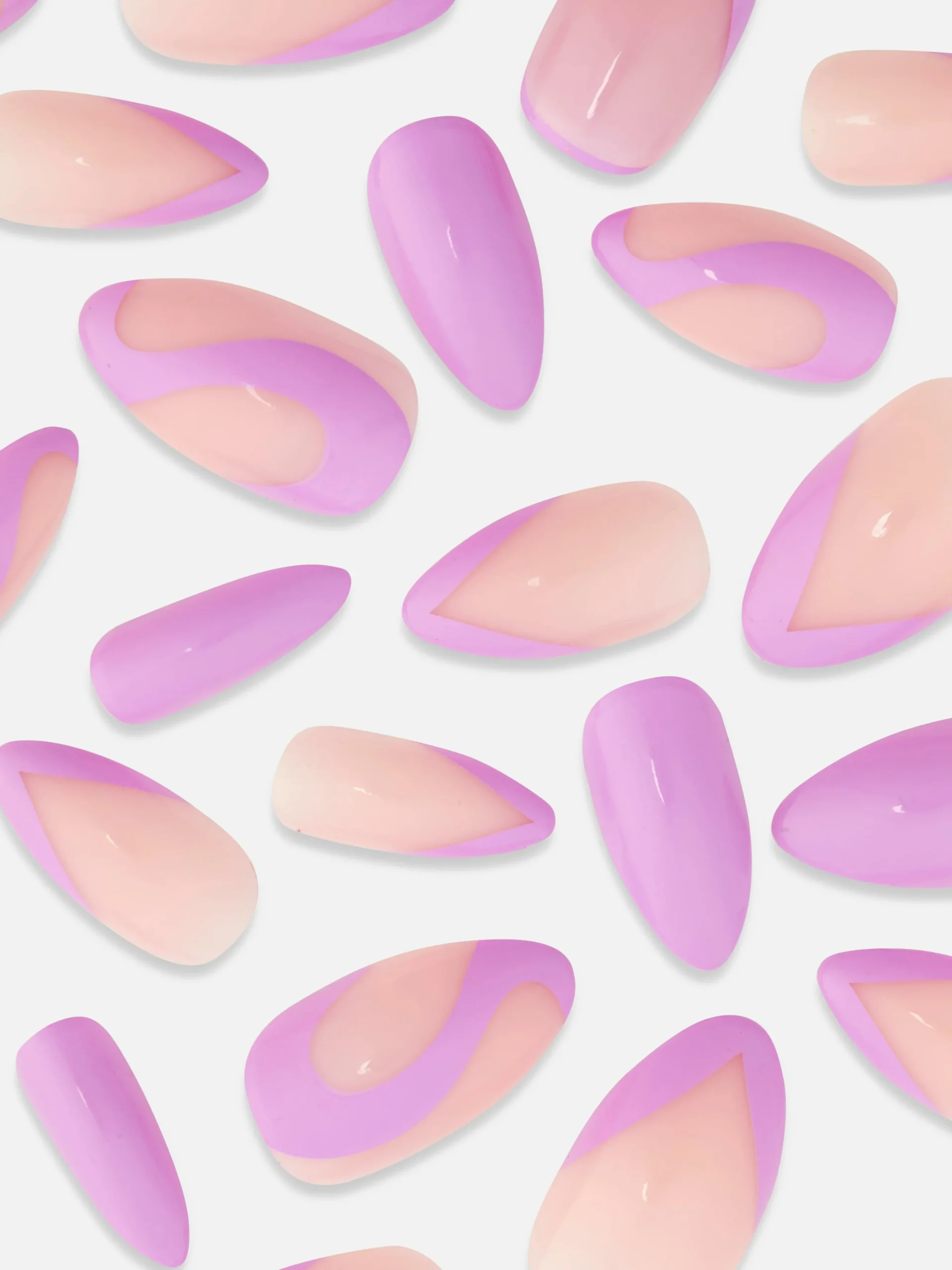 Uñas Postizas, Brillantes Y Puntiagudas De PS...