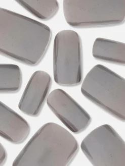 Uñas Postizas Cuadradas Brillantes De PS...