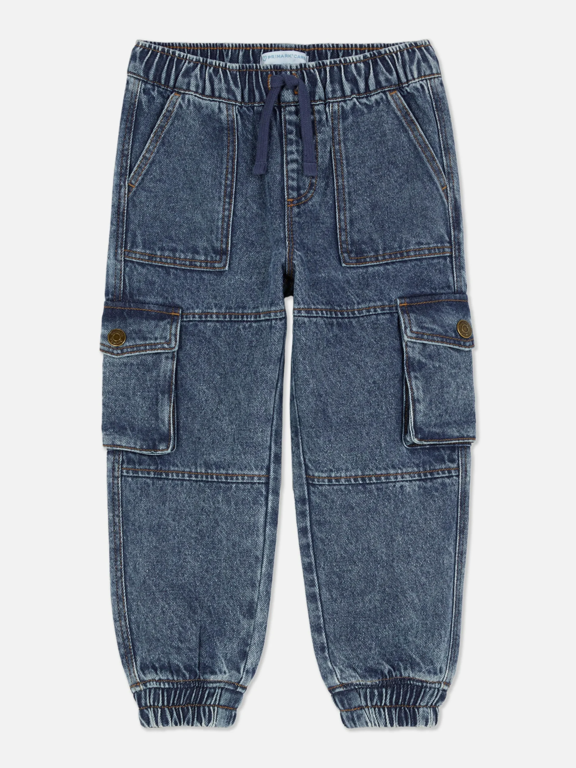 Vaqueros Cargo Con Bajos Ajustados