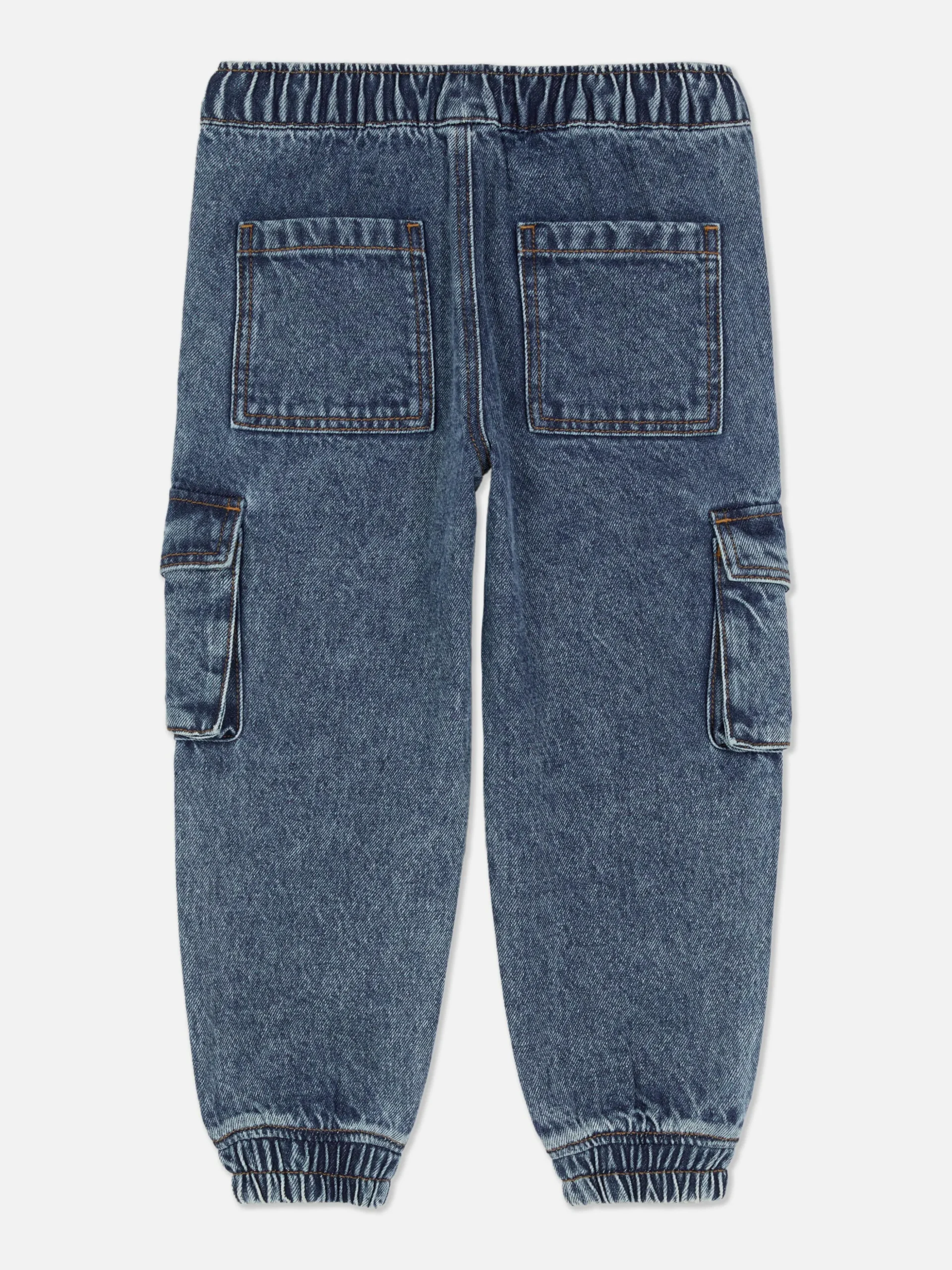 Vaqueros Cargo Con Bajos Ajustados