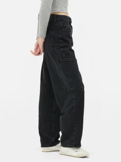 Vaqueros Cargo De Corte Globo