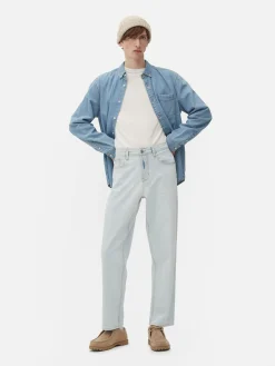 Vaqueros De Corte Holgado Y Pernera Recta