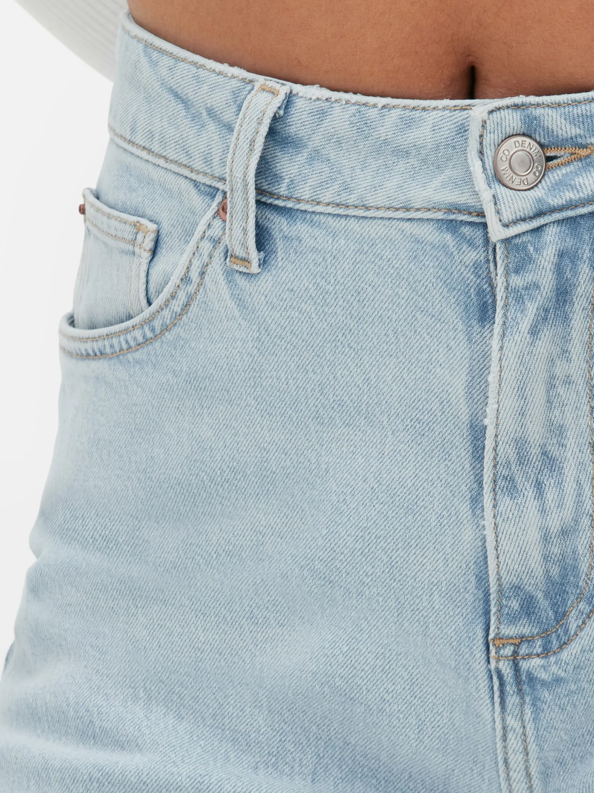 Vaqueros De Corte Recto