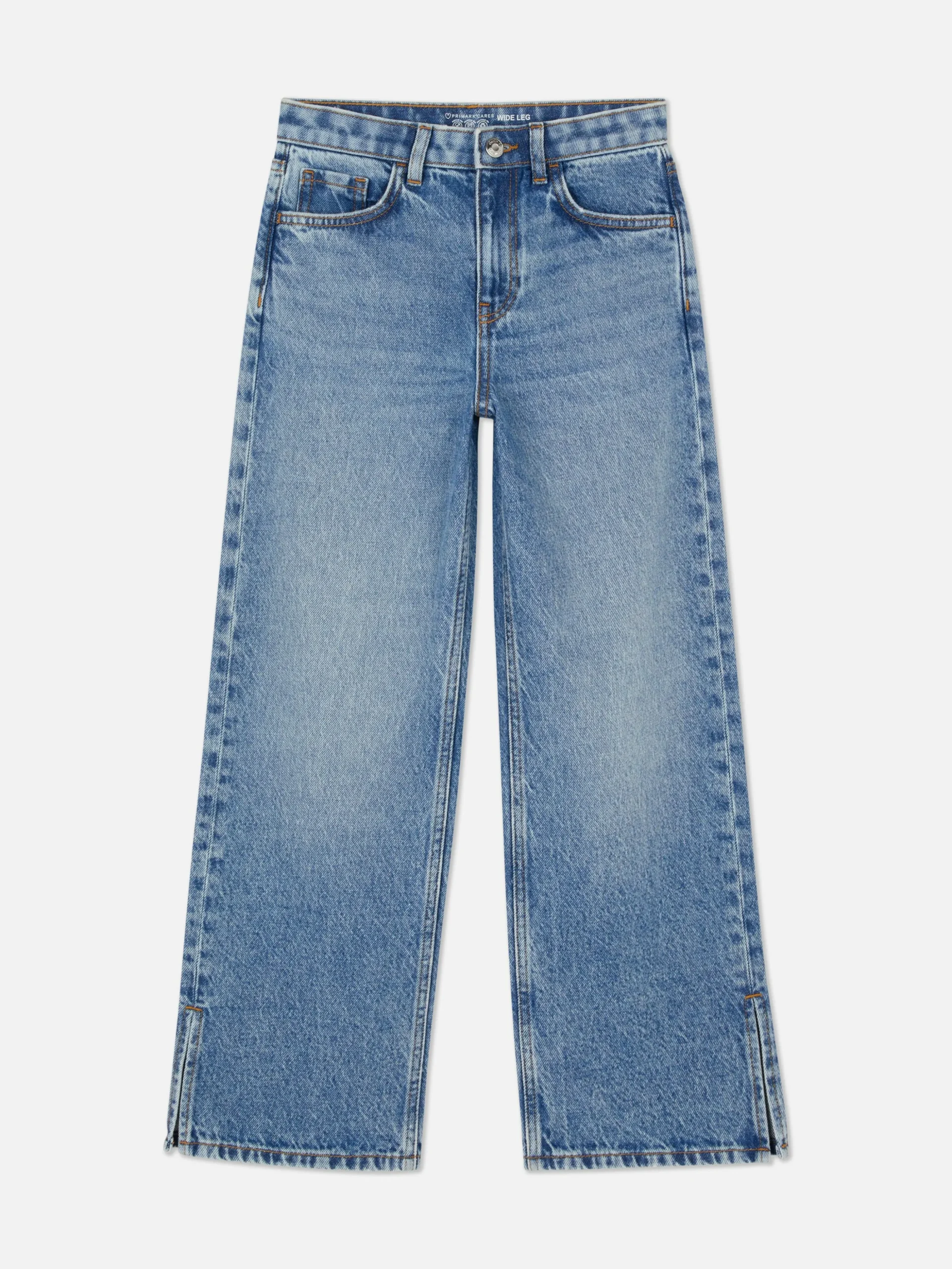 Vaqueros De Pernera Ancha Abierta