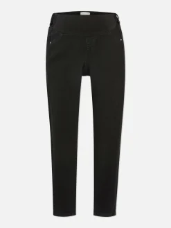 Vaqueros De Premamá Con Cinturilla Bajo El Vientre