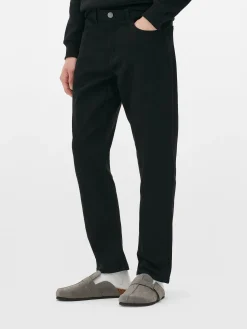 Vaqueros De Sarga De Corte Recto