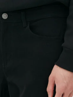 Vaqueros De Sarga De Corte Recto