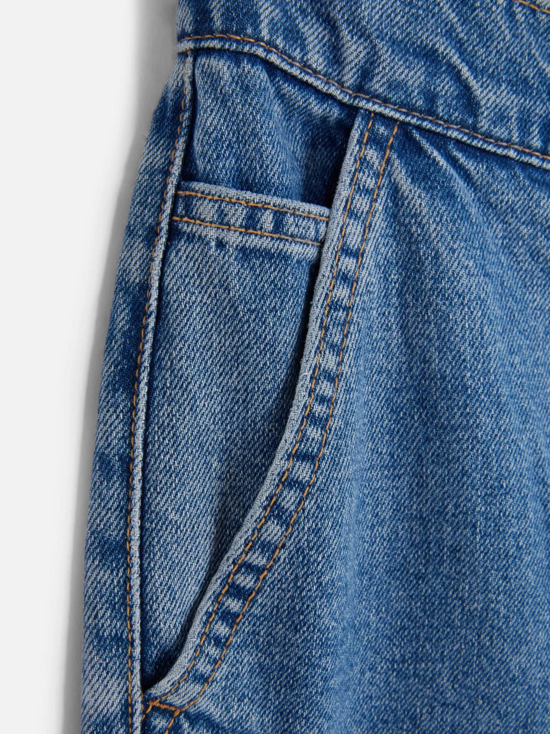 Vaqueros Elásticos De Pernera Ancha