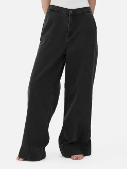 Vaqueros Elásticos De Pernera Ancha