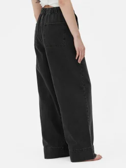 Vaqueros Elásticos De Pernera Ancha