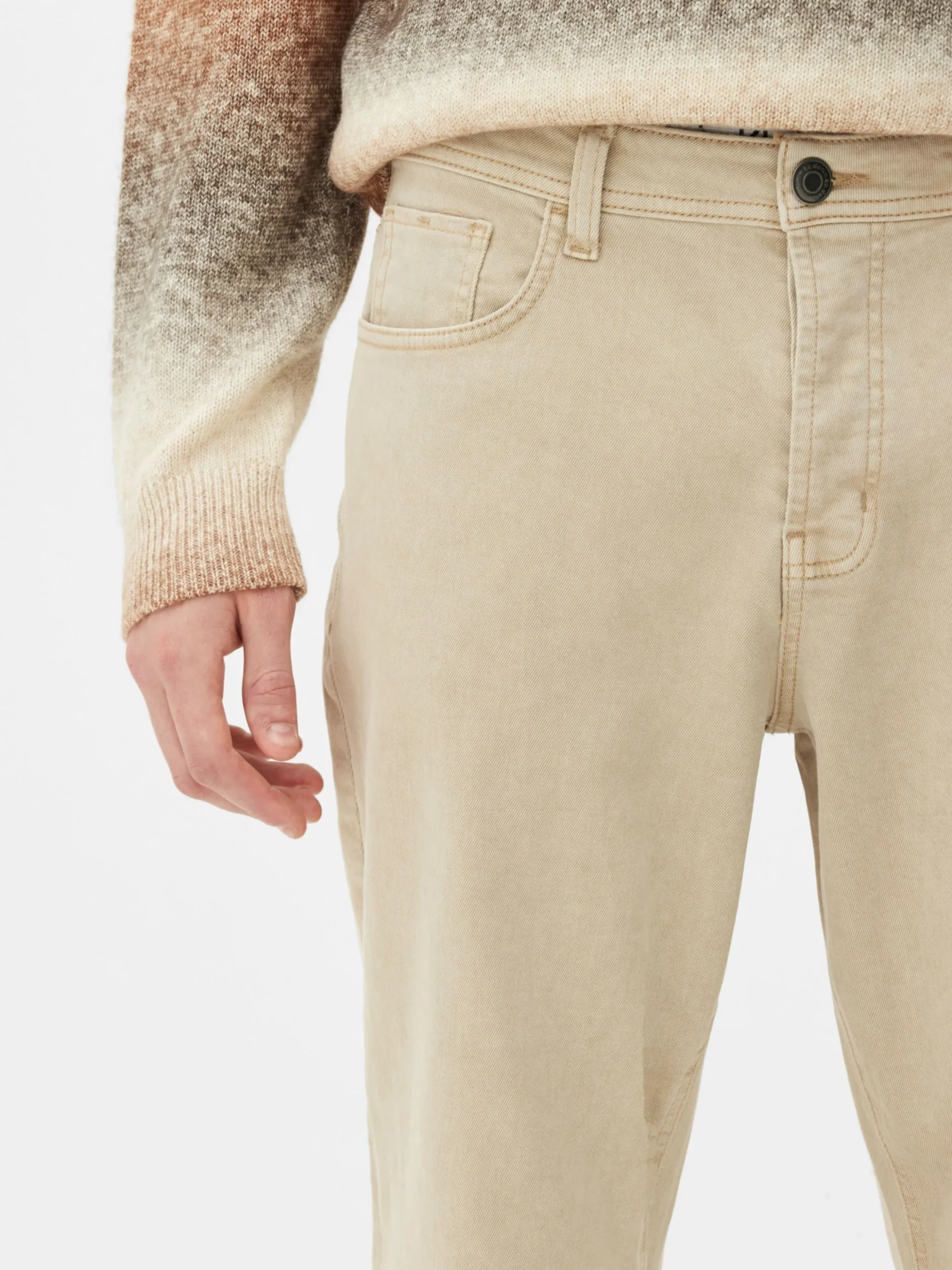 Vaqueros Elásticos Rectos