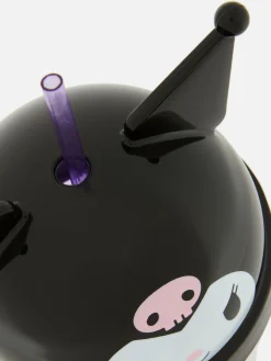 Vaso Con Pajita De Kuromi De Hello Kitty