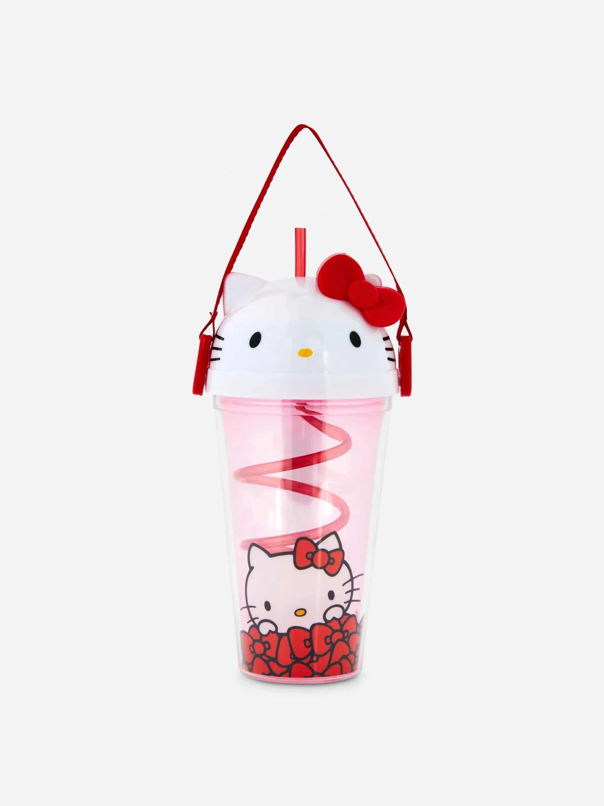 Vaso Portátil De Hello Kitty