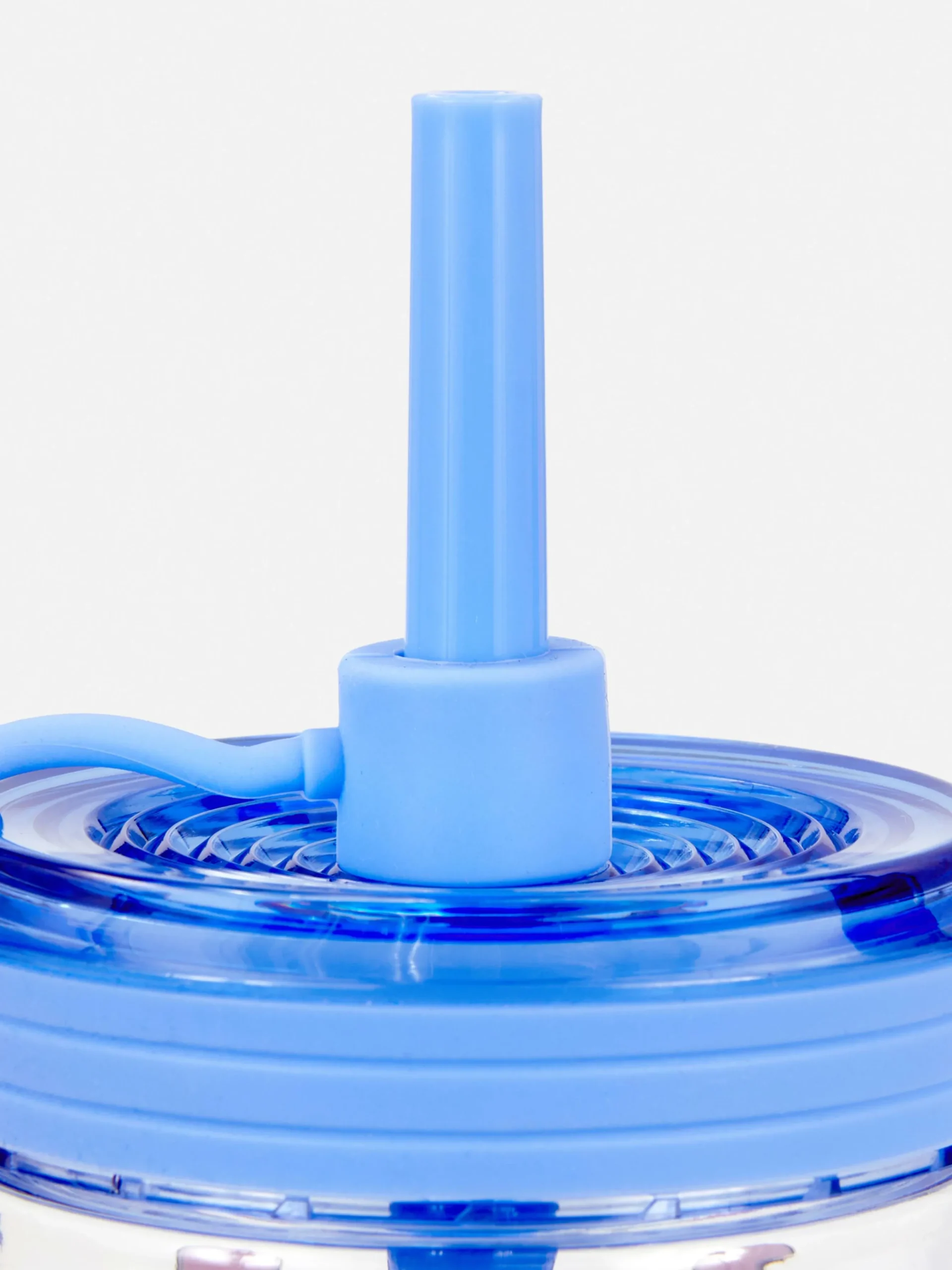 Vaso Transparente Con Pajita De Stitch De Disney