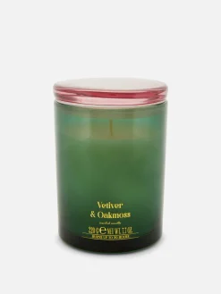 Vela Aromática En Frasco De Vidrio De Colores