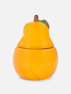 Vela En Tarro De Cerámica Con Forma De Pera