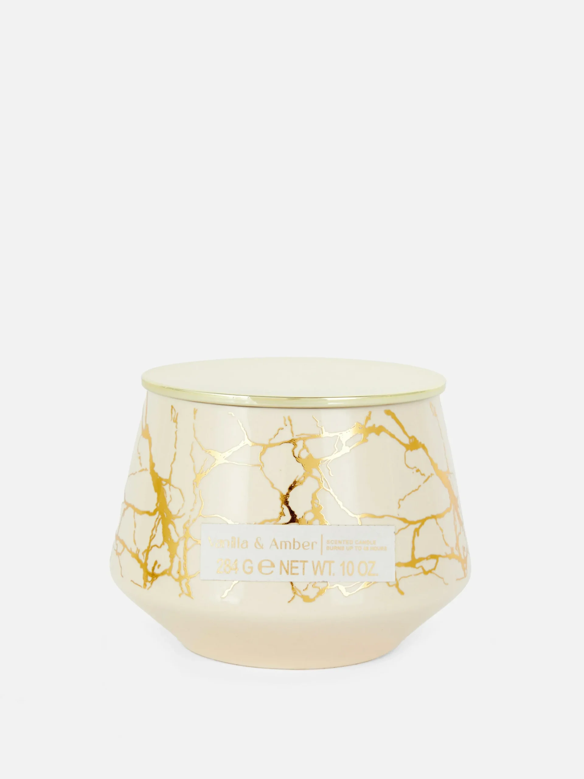 Vela Perfumada De Vainilla Y ámbar