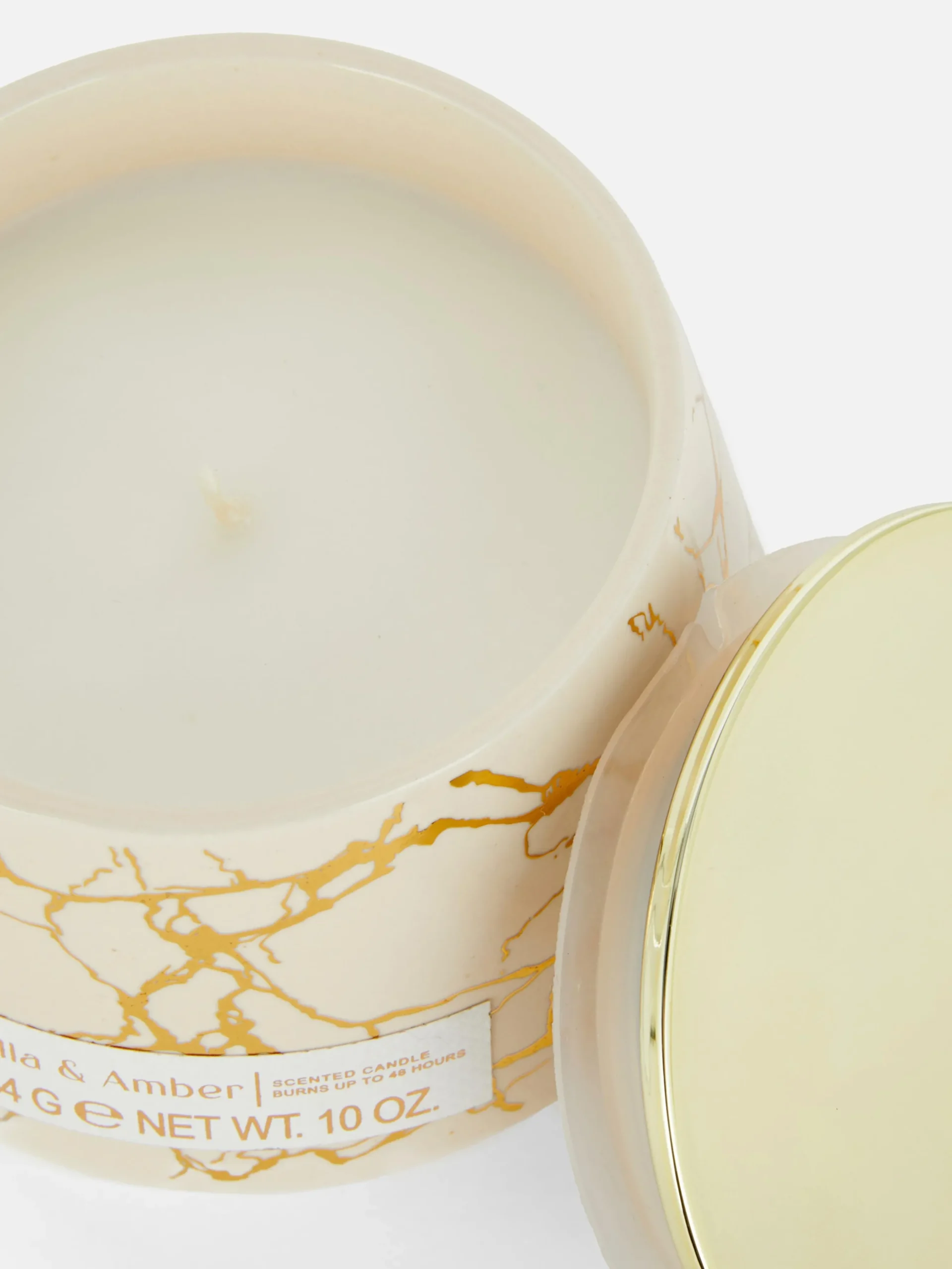 Vela Perfumada De Vainilla Y ámbar