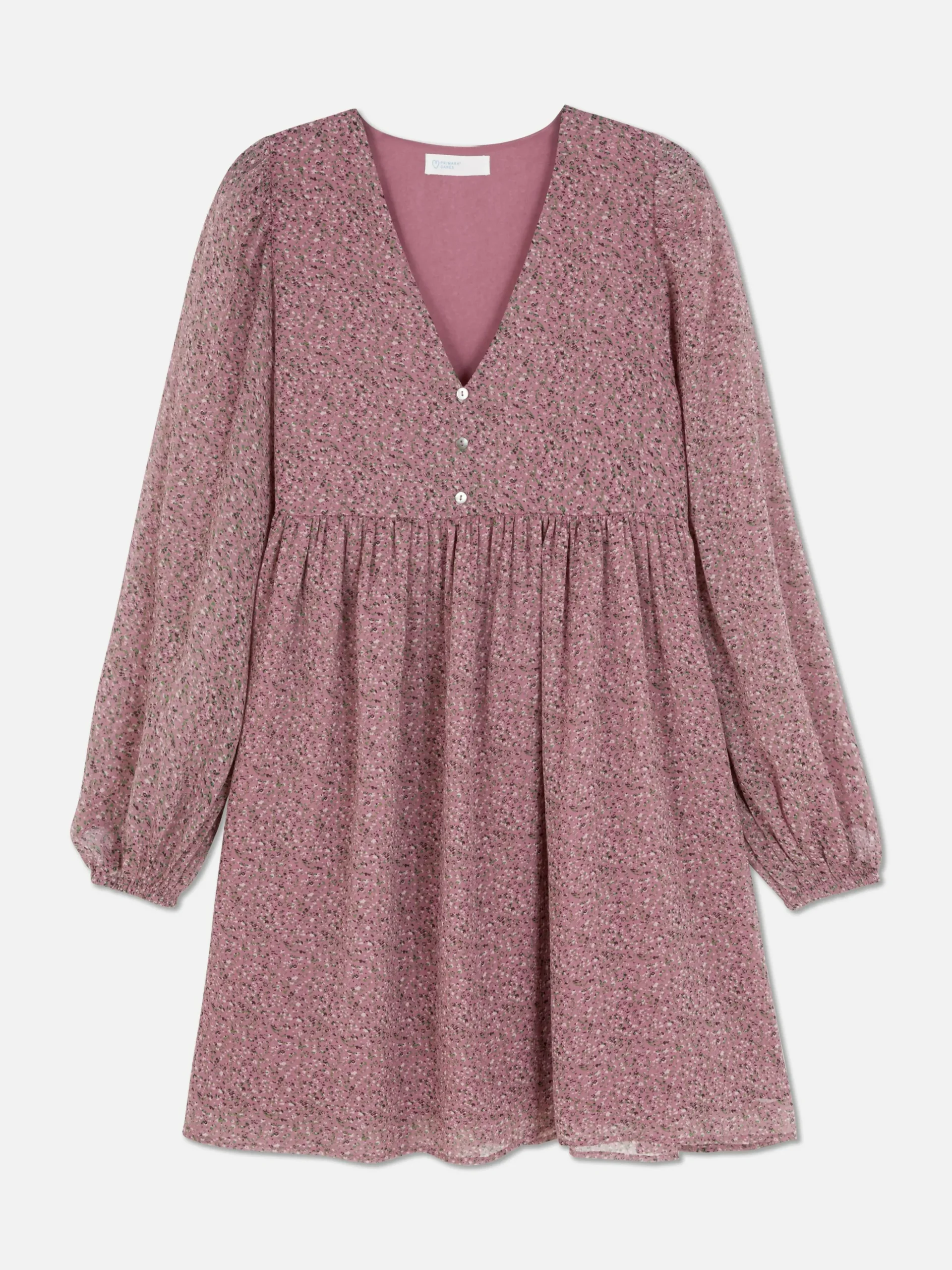 Vestido Corto De Gasa