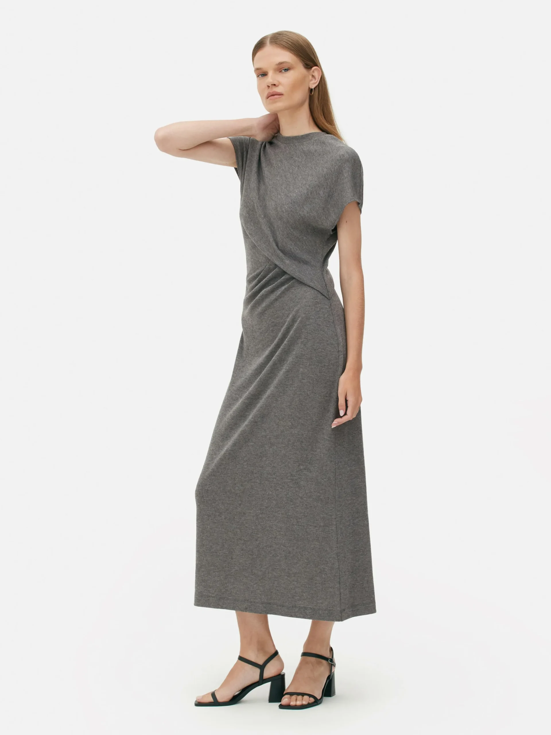 Vestido De Punto Con Detalle Retorcido De The Edit