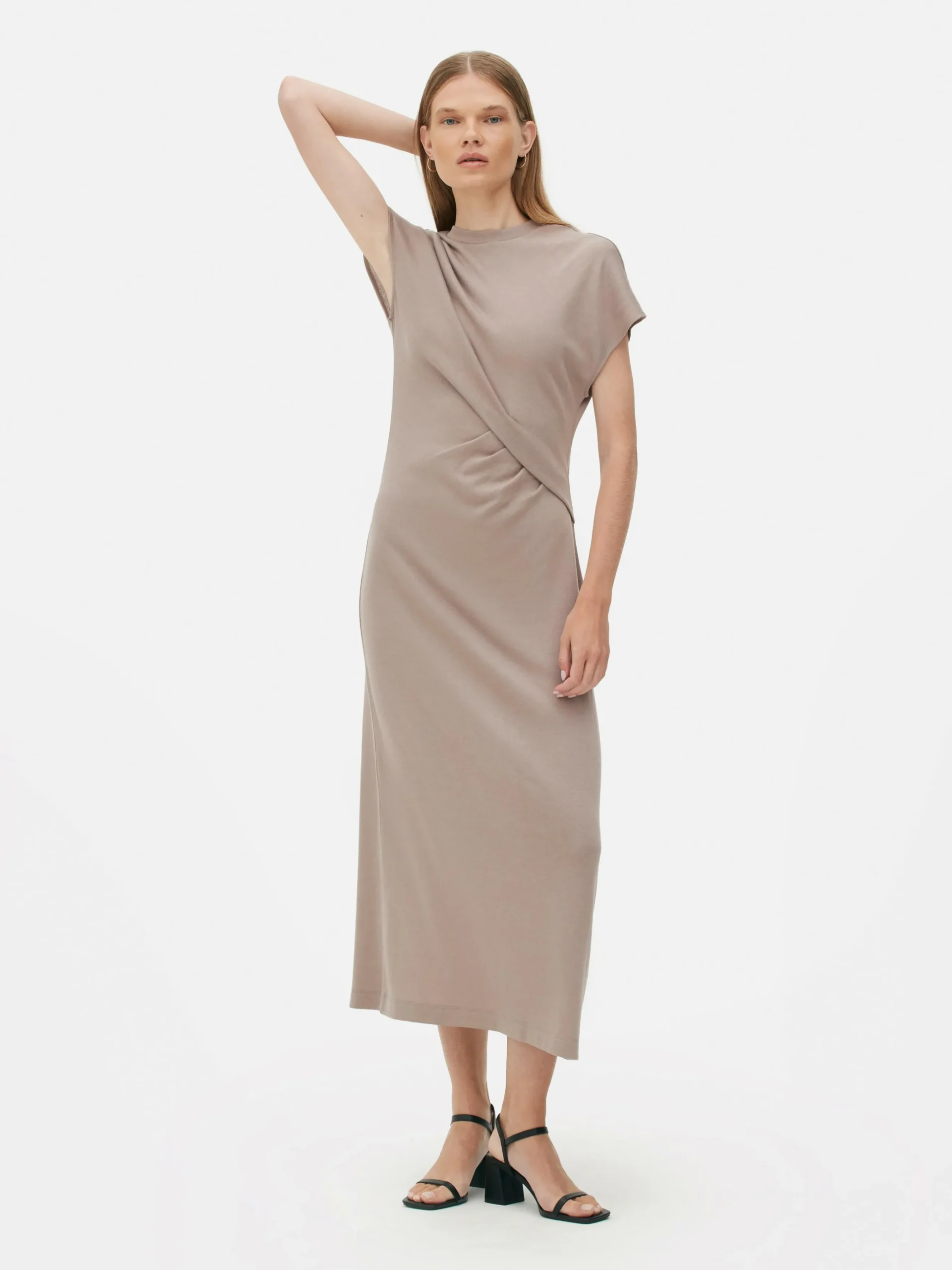 Vestido De Punto Con Detalle Retorcido De The Edit